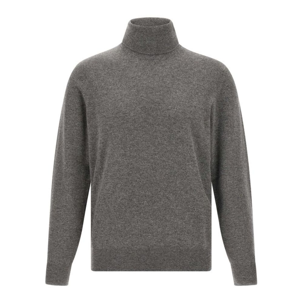 Brunello Cucinelli Gray Cashmere Men's Cardigan